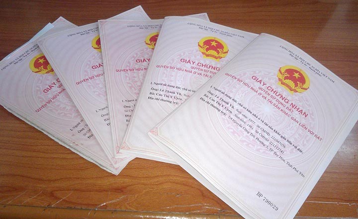 QUY TRÌNH CẤP SỔ HỒNG TẠI TP QUY NHƠN